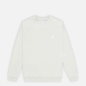 Felpa Basic Patch Ws – Bianco